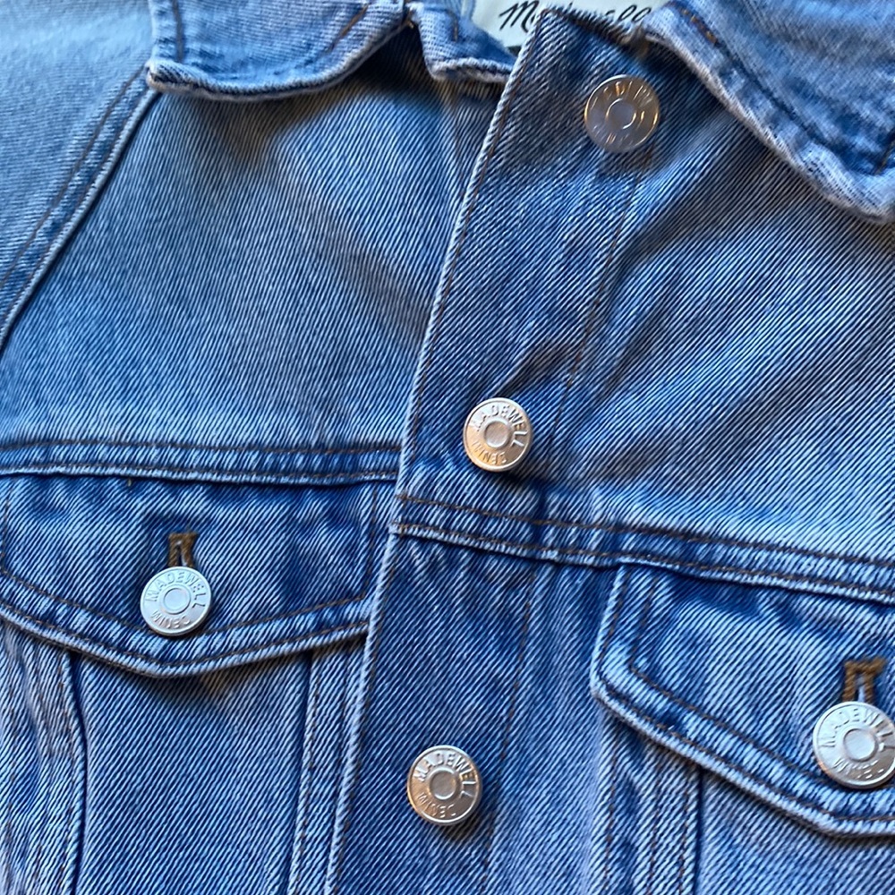 Oversized Jean Jacket Size XS - Picture 8 of 8